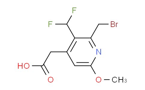 AM53604 | 1361754-29-1 | 2-(Bromomethyl)-3-(difluoromethyl)-6-methoxypyridine-4-acetic acid