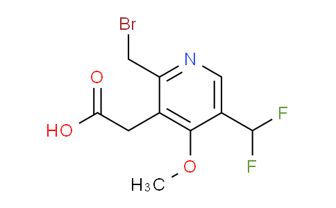AM53609 | 1361896-11-8 | 2-(Bromomethyl)-5-(difluoromethyl)-4-methoxypyridine-3-acetic acid
