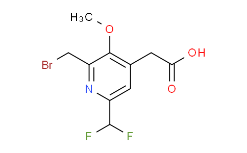 AM53611 | 1361871-92-2 | 2-(Bromomethyl)-6-(difluoromethyl)-3-methoxypyridine-4-acetic acid