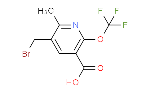 AM53614 | 1361803-74-8 | 3-(Bromomethyl)-2-methyl-6-(trifluoromethoxy)pyridine-5-carboxylic acid