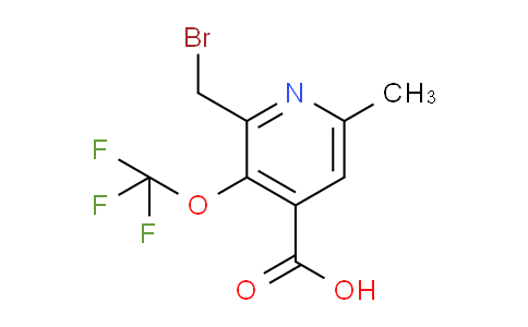 AM53615 | 1361794-85-5 | 2-(Bromomethyl)-6-methyl-3-(trifluoromethoxy)pyridine-4-carboxylic acid