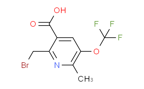 AM53617 | 1361821-28-4 | 2-(Bromomethyl)-6-methyl-5-(trifluoromethoxy)pyridine-3-carboxylic acid