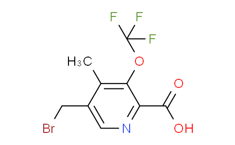 AM53618 | 1361901-70-3 | 5-(Bromomethyl)-4-methyl-3-(trifluoromethoxy)pyridine-2-carboxylic acid