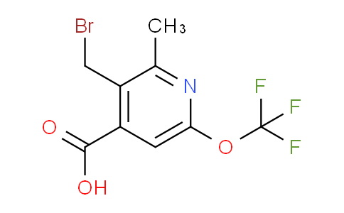 AM53620 | 1361754-63-3 | 3-(Bromomethyl)-2-methyl-6-(trifluoromethoxy)pyridine-4-carboxylic acid