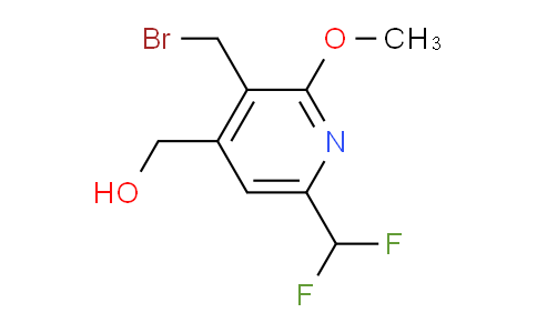 3-(Bromomethyl)-6-(difluoromethyl)-2-methoxypyridine-4-methanol