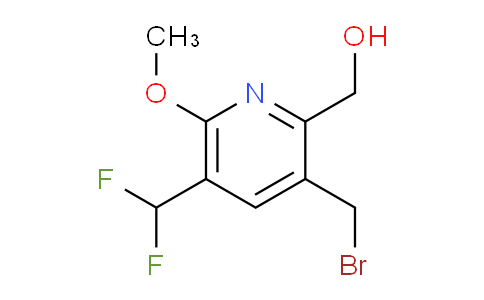 3-(Bromomethyl)-5-(difluoromethyl)-6-methoxypyridine-2-methanol