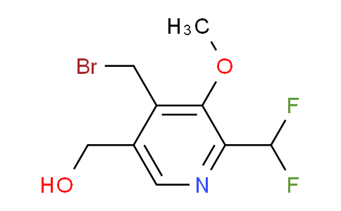 4-(Bromomethyl)-2-(difluoromethyl)-3-methoxypyridine-5-methanol