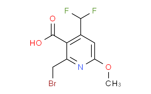 AM53691 | 1361847-44-0 | 2-(Bromomethyl)-4-(difluoromethyl)-6-methoxypyridine-3-carboxylic acid