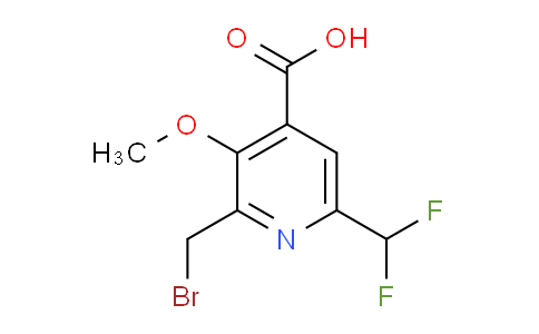 AM53694 | 1361762-58-4 | 2-(Bromomethyl)-6-(difluoromethyl)-3-methoxypyridine-4-carboxylic acid
