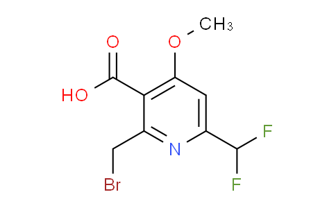 AM53695 | 1361905-73-8 | 2-(Bromomethyl)-6-(difluoromethyl)-4-methoxypyridine-3-carboxylic acid
