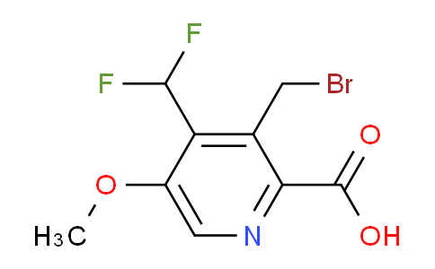 AM53700 | 1361905-82-9 | 3-(Bromomethyl)-4-(difluoromethyl)-5-methoxypyridine-2-carboxylic acid