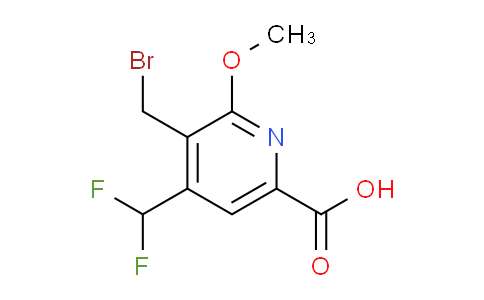 AM53702 | 1361707-54-1 | 3-(Bromomethyl)-4-(difluoromethyl)-2-methoxypyridine-6-carboxylic acid