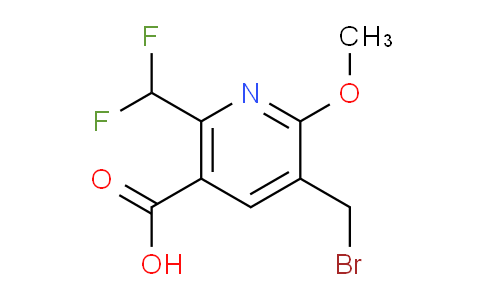 AM53707 | 1361784-21-5 | 3-(Bromomethyl)-6-(difluoromethyl)-2-methoxypyridine-5-carboxylic acid
