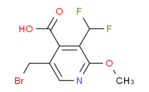 AM53710 | 1361767-44-3 | 5-(Bromomethyl)-3-(difluoromethyl)-2-methoxypyridine-4-carboxylic acid