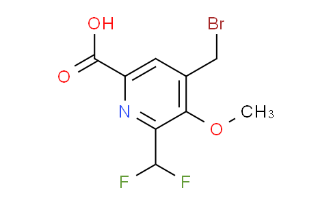 AM53713 | 1361817-61-9 | 4-(Bromomethyl)-2-(difluoromethyl)-3-methoxypyridine-6-carboxylic acid