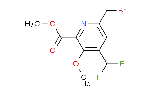 AM53722 | 1361762-74-4 | Methyl 6-(bromomethyl)-4-(difluoromethyl)-3-methoxypyridine-2-carboxylate
