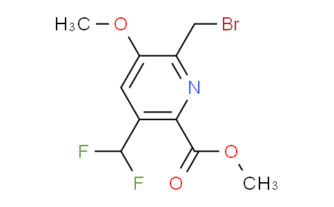 AM53724 | 1361909-14-9 | Methyl 2-(bromomethyl)-5-(difluoromethyl)-3-methoxypyridine-6-carboxylate