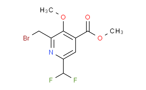 Methyl 2-(bromomethyl)-6-(difluoromethyl)-3-methoxypyridine-4-carboxylate