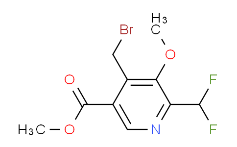AM53745 | 1361753-82-3 | Methyl 4-(bromomethyl)-2-(difluoromethyl)-3-methoxypyridine-5-carboxylate