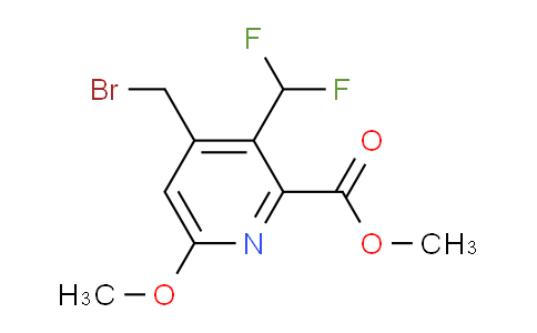 AM53751 | 1361895-70-6 | Methyl 4-(bromomethyl)-3-(difluoromethyl)-6-methoxypyridine-2-carboxylate