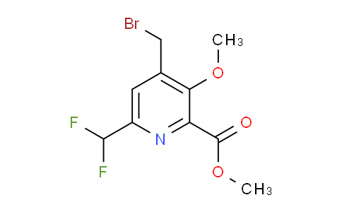 AM53758 | 1361796-96-4 | Methyl 4-(bromomethyl)-6-(difluoromethyl)-3-methoxypyridine-2-carboxylate
