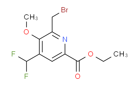 AM53765 | 1361767-93-2 | Ethyl 2-(bromomethyl)-4-(difluoromethyl)-3-methoxypyridine-6-carboxylate