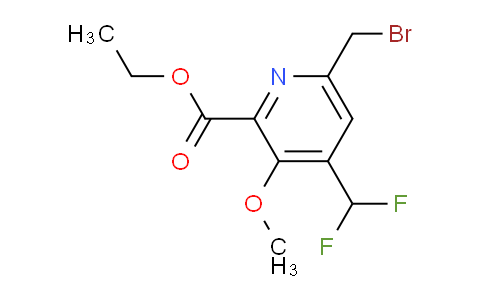 AM53766 | 1361708-43-1 | Ethyl 6-(bromomethyl)-4-(difluoromethyl)-3-methoxypyridine-2-carboxylate