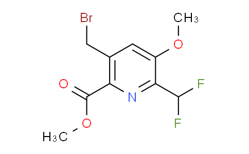 AM53771 | 1361753-90-3 | Methyl 5-(bromomethyl)-2-(difluoromethyl)-3-methoxypyridine-6-carboxylate