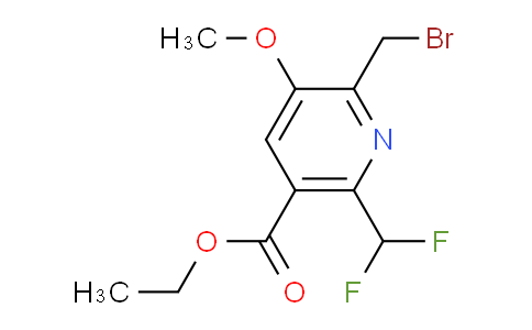 AM53772 | 1361754-06-4 | Ethyl 2-(bromomethyl)-6-(difluoromethyl)-3-methoxypyridine-5-carboxylate