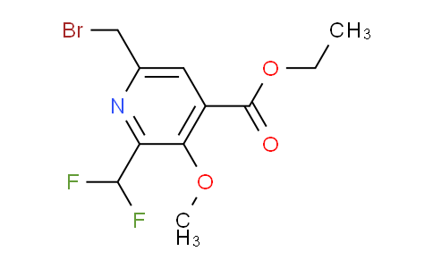 AM53775 | 1361906-52-6 | Ethyl 6-(bromomethyl)-2-(difluoromethyl)-3-methoxypyridine-4-carboxylate