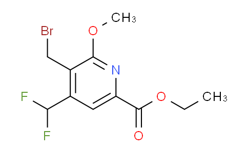 AM53779 | 1361797-33-2 | Ethyl 3-(bromomethyl)-4-(difluoromethyl)-2-methoxypyridine-6-carboxylate