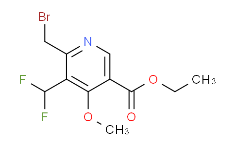 AM53782 | 1361848-04-5 | Ethyl 2-(bromomethyl)-3-(difluoromethyl)-4-methoxypyridine-5-carboxylate