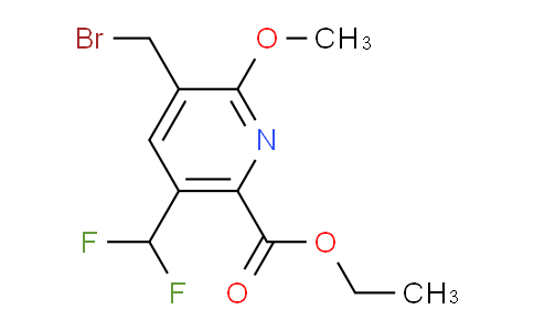 AM53783 | 1361906-61-7 | Ethyl 3-(bromomethyl)-5-(difluoromethyl)-2-methoxypyridine-6-carboxylate
