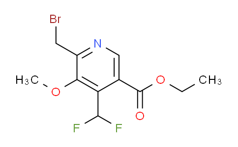 AM53787 | 1361753-98-1 | Ethyl 2-(bromomethyl)-4-(difluoromethyl)-3-methoxypyridine-5-carboxylate