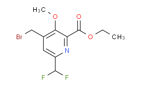 AM53788 | 1361474-29-4 | Ethyl 4-(bromomethyl)-6-(difluoromethyl)-3-methoxypyridine-2-carboxylate