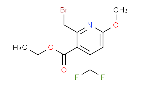 AM53790 | 1361797-11-6 | Ethyl 2-(bromomethyl)-4-(difluoromethyl)-6-methoxypyridine-3-carboxylate