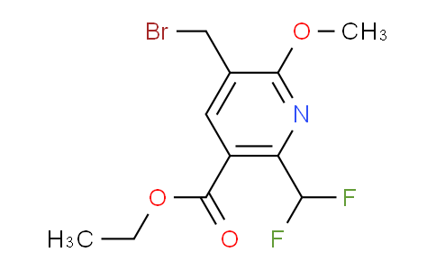 AM53807 | 1361918-83-3 | Ethyl 3-(bromomethyl)-6-(difluoromethyl)-2-methoxypyridine-5-carboxylate