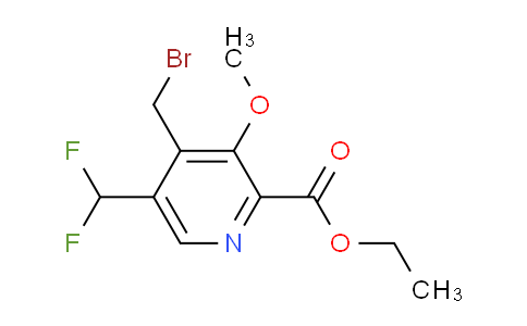 AM53813 | 1361754-25-7 | Ethyl 4-(bromomethyl)-5-(difluoromethyl)-3-methoxypyridine-2-carboxylate