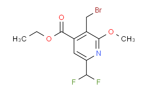 AM53817 | 1361896-06-1 | Ethyl 3-(bromomethyl)-6-(difluoromethyl)-2-methoxypyridine-4-carboxylate