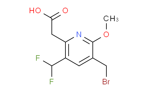 AM53822 | 1361896-19-6 | 3-(Bromomethyl)-5-(difluoromethyl)-2-methoxypyridine-6-acetic acid