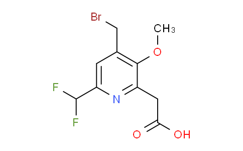 AM53824 | 1361754-56-4 | 4-(Bromomethyl)-6-(difluoromethyl)-3-methoxypyridine-2-acetic acid