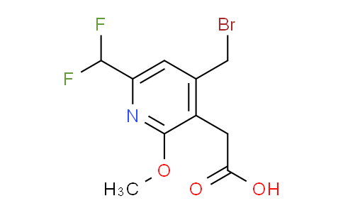 AM53825 | 1361910-04-4 | 4-(Bromomethyl)-6-(difluoromethyl)-2-methoxypyridine-3-acetic acid