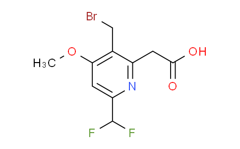 AM53830 | 1361474-56-7 | 3-(Bromomethyl)-6-(difluoromethyl)-4-methoxypyridine-2-acetic acid