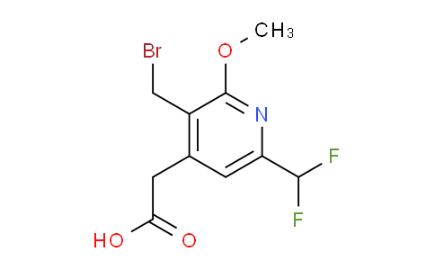 AM53831 | 1361754-65-5 | 3-(Bromomethyl)-6-(difluoromethyl)-2-methoxypyridine-4-acetic acid
