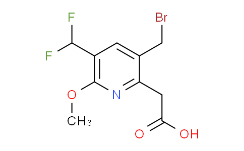 AM53832 | 1361709-18-3 | 3-(Bromomethyl)-5-(difluoromethyl)-6-methoxypyridine-2-acetic acid