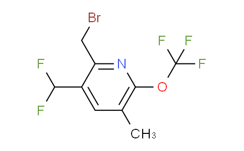 AM53842 | 1361707-07-4 | 2-(Bromomethyl)-3-(difluoromethyl)-5-methyl-6-(trifluoromethoxy)pyridine