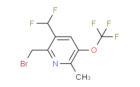 AM53843 | 1361467-92-6 | 2-(Bromomethyl)-3-(difluoromethyl)-6-methyl-5-(trifluoromethoxy)pyridine
