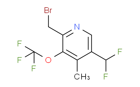 AM53846 | 1361878-07-0 | 2-(Bromomethyl)-5-(difluoromethyl)-4-methyl-3-(trifluoromethoxy)pyridine
