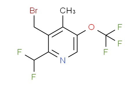 AM53851 | 1361878-16-1 | 3-(Bromomethyl)-2-(difluoromethyl)-4-methyl-5-(trifluoromethoxy)pyridine