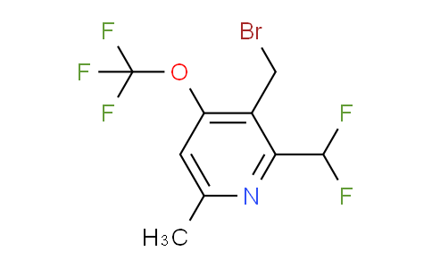 AM53853 | 1361919-88-1 | 3-(Bromomethyl)-2-(difluoromethyl)-6-methyl-4-(trifluoromethoxy)pyridine